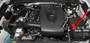 K&N Toyota Tacoma 2016-2017 V6 3.5L AirCharger Performance Intake Airflow