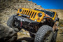 DV8 Offroad Aluminum Inner Fender Front Black for Jeep Wrangler JK 2007-2018