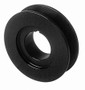 Moroso 23520 V Belt Crank Pulley 2.5 In 1 In Mandrel Black Anodized Alum