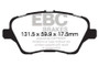 EBC Yellowstuff Front Brake Pads Ford Fiesta ST 1.6 Turbo 2014-2019