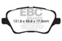 EBC Yellowstuff Front Brake Pads Ford Fiesta ST 1.6 Turbo 2014-2019