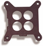Holley Carburetor Base Plate Gasket 4-Barrel Square Bore Composite for Engines