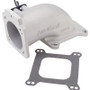 Edelbrock Low Profile Intake Elbow 90mm TB to Square-Bore 4150 Flange