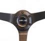 NRG Odi Bakchis 350mm Black Suede Reinforced Steering Wheel