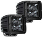 Rigid Industries D-Series PRO Midnight Spot LED Light Pair Blackout 202213BLK