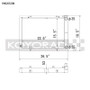 Koyorad Racing All Aluminum Radiator for 1989-1998 Nissan 240SX Base/LE/SE/XE L4