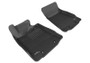 3D MAXpider KAGU Series All-Weather Floor Mats Black for 2009-2020 Nissan 370Z