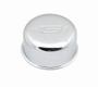 Mr. Gasket Universal Chrome Plain Push-In Breather 3/4 inch Steel Plated Round