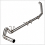 MBRP S6200PLM 4in Turbo Back Exhaust Ford F250 F350 7.3L 1999-2003 No Muffler