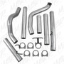 MBRP S6200PLM 4in Turbo Back Exhaust Ford F250 F350 7.3L 1999-2003 No Muffler