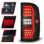 ANZO GMC Sierra 2014-2018 Full LED Taillights Smoke Lens Black Housing