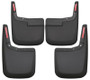 Husky Liners Mud Guards Black TPO Front Rear Set for Ford F-150 2015-2017 58446