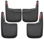 Husky Liners Mud Guards Black TPO Front Rear Set for Ford F-150 2015-2017 58446