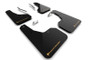Rally Armor Mud Flaps for Subaru Forester 2022-2023 UR Black Polyurethane Set