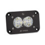 Baja Designs S2 Sport Flush Mount LED Work Light Wide Cornering Clear Lens