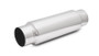 Vibrant SS Resonator 3.5in Inlet Outlet 18in Length Standard Design