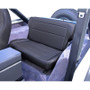 Rugged Ridge Fold & Tumble Rear Seat for Jeep CJ & Wrangler Black Denim