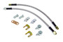 Wilwood 220-11371 D52 Brake Hose Kit 14" Braided Stainless Flexline DOT Approved