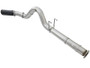 aFe ATLAS 5 in DPF-Back Exhaust System Aluminum Steel Black Tip Ford 6.7L Power