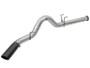 aFe ATLAS 5 in DPF-Back Exhaust System Aluminum Steel Black Tip Ford 6.7L Power