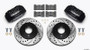 Wilwood DPHA Front Brake Caliper & Rotor Kit for 90-13 Honda & Acura 262mm Black
