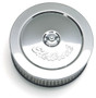 Edelbrock Pro-Flo 6in Chrome Air Cleaner Assembly 5-1/8 Flange Raised
