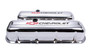 Proform 141-813 Chrome Tall Valve Covers w/ Baffle Breather Hole for BBC Chevy
