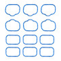 Fel-Pro MS97204 Engine Intake Manifold Gasket Set Jeep Grand Cherokee