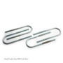 Belltech 3" Lowering Block Kit - Universal Fit, Extruded Aluminum U-Bolts