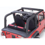 Rugged Ridge Full Roll Bar Cover Kit Jeep Wrangler YJ 1992-1995 Black Denim