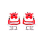 PowerStop S2584 Front Red Powder Coated Brake Calipers Acura CL Honda Accord