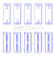 For King Honda A-Series/B-Series/K-Series Pmaxkote Performance Main Bearing Set