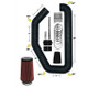 Airaid U-Build-It 5-Inch Intake Tube Set Custom Air Intake