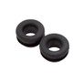 Edelbrock PCV Grommet Pair 0.75in ID 1.25in OD Rubber Black Universal 8094