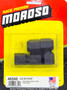 Moroso Lug Nuts 5/8-18 Steel Open End Black Oxide Set of 5 for Wheels