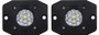 Rigid Industries Ignite 1x1 LED Light Diffused Flush Mount With GoPro Style