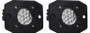 Rigid Industries Ignite 1x1 LED Light Diffused Flush Mount With GoPro Style