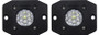Rigid Industries Ignite 1x1 LED Light Diffused Flush Mount With GoPro Style
