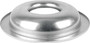 Allstar ALL25941 14in Aluminum Air Cleaner Base 5-1/8in Drop Carb Flange
