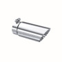 MBRP Universal Dual Wall Angled Exhaust Tip 3 in O.D. Stainless Steel