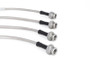 Goodridge G-STOP SS Braided Brake Line Kit, for 1999-2000 Honda Civic Si L4