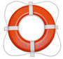 24' ORANGE FOAM RING BUOY