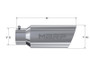MBRP 7in Rolled Exhaust Tip Polished T304 Stainless 5in Inlet 18in Universal