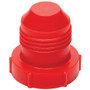 Allstar Performance 8 AN Dust Plugs Plastic Red Set of 20 for AN Fittings