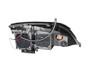 ANZO Projector Headlights Black Housing Pair Clear Lens for 2005-2007 Ford Focus