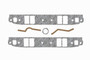 MR. GASKET SB For Chevy 1/8 Intake Manifold Gasket, 0.12 In Thick, Rectangular