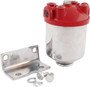 Allstar Performance ALL40250 High Flow Steel Fuel Filter Chrome Canister