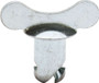 Allstar Performance Wing Head Fasteners 7/16 x 0.550 Steel Set of 10 Hardware