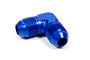 Aeroquip FCM2190 #8 AN 90 Degree Elbow Union Aluminum Blue Fitting