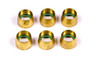 Aeroquip FCM2431 8 AN Brass Compression Ferrules Pack of 6